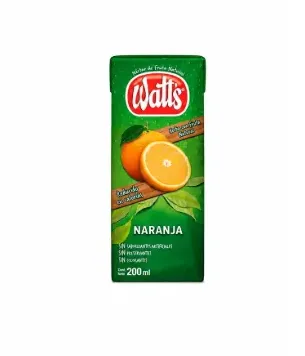 CAJITA NECTAR WATTS NARANJA 200 ml (JN016)