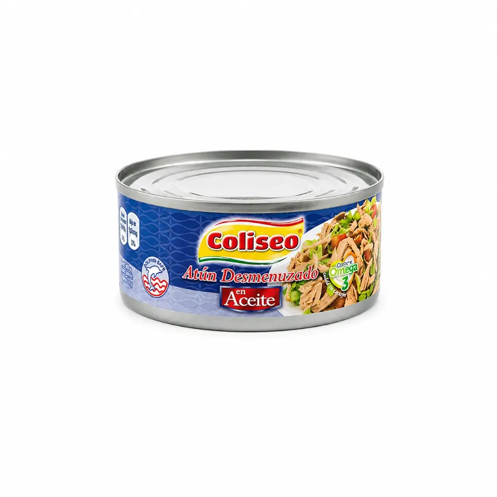 ATUM DESMENUZADO EN ACEITE "COLISEO" 160 GRS (A131)