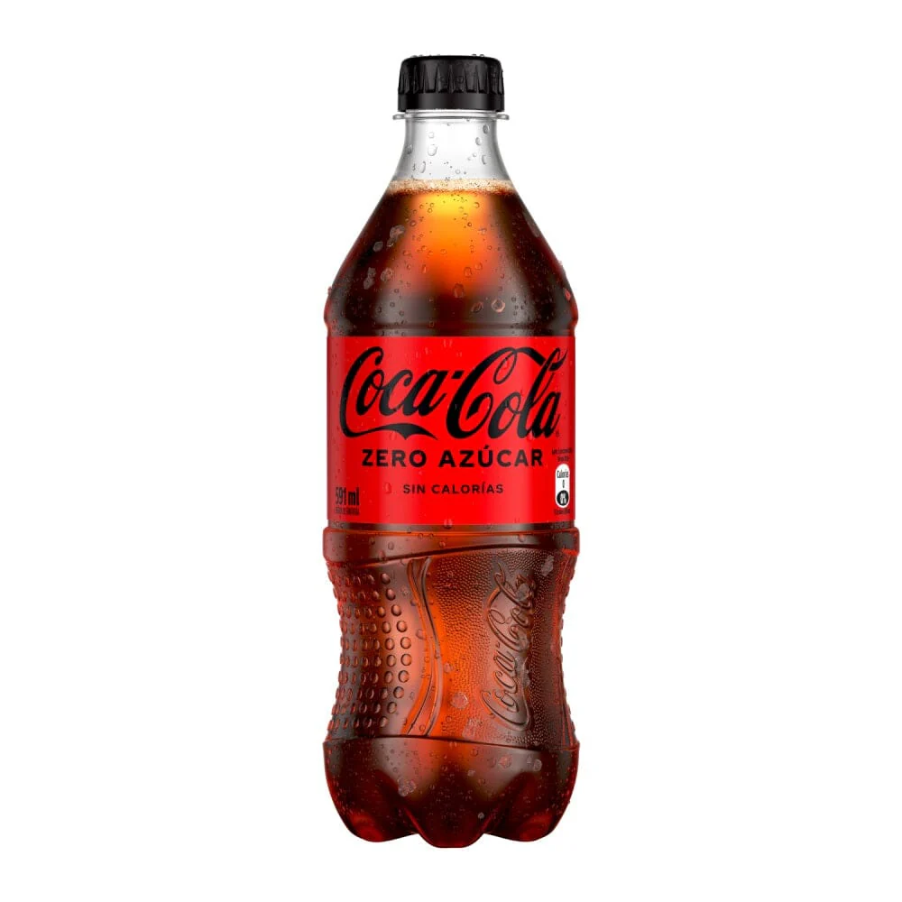 BEBIDA COCA COLA ZERO SIN AZUCAR 591cc (BG020)
