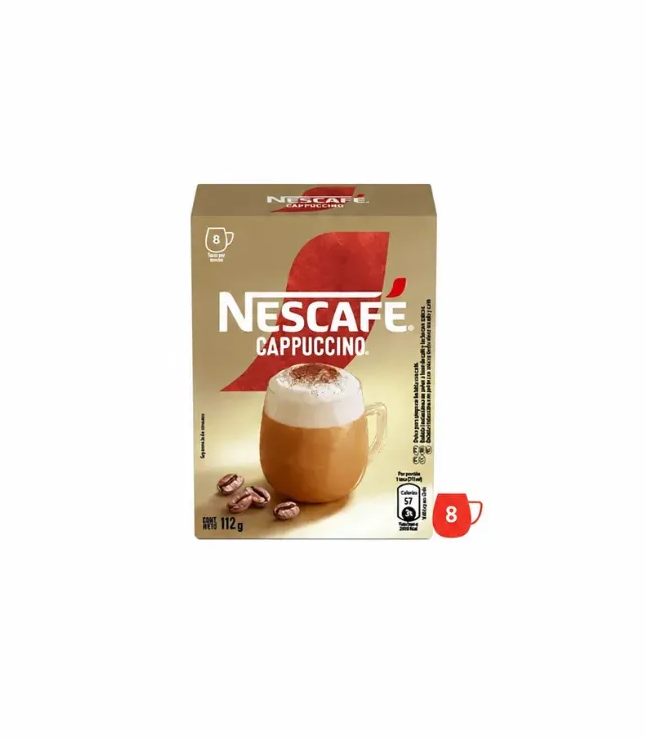CAFÉ EN SOBRE NESCAFE CAPPUCCINO 18 GRS (A114)