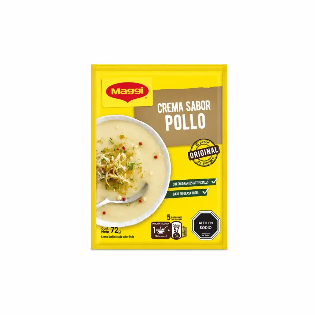 CREMA DE POLLO 72 grs "MAGGI" (A138)