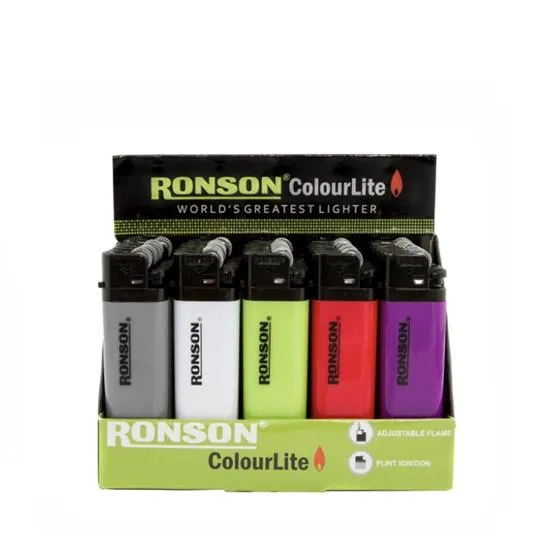 ENCENDEDORES DE COLORES "RONSON" (A139)