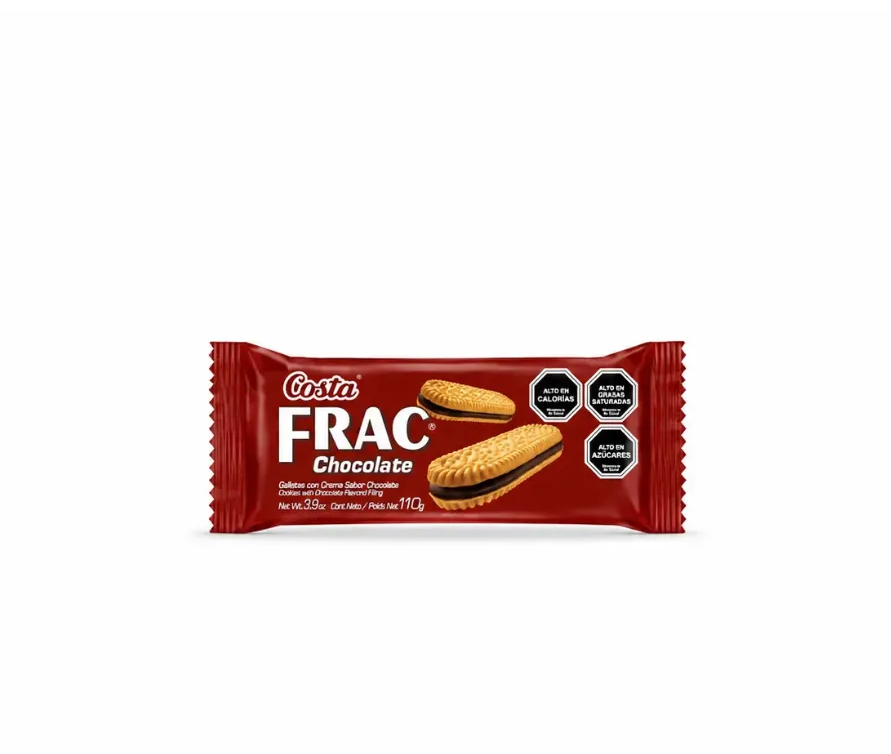 GALLETA FRAC CHOCOLATE 110 grs (ROJO) (G011)