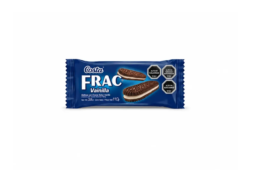 GALLETA FRAC VAINILLA 110 grs (AZUL) (G012)