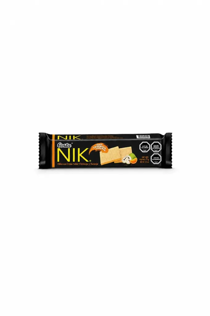 GALLETA NIK CREMA CHIRIMOYA ALEGRE 71 grs (G037)