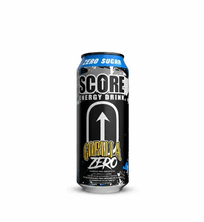 SCORE ENERGY GORILLA ZERO 473 ML (Azul) (BE005)