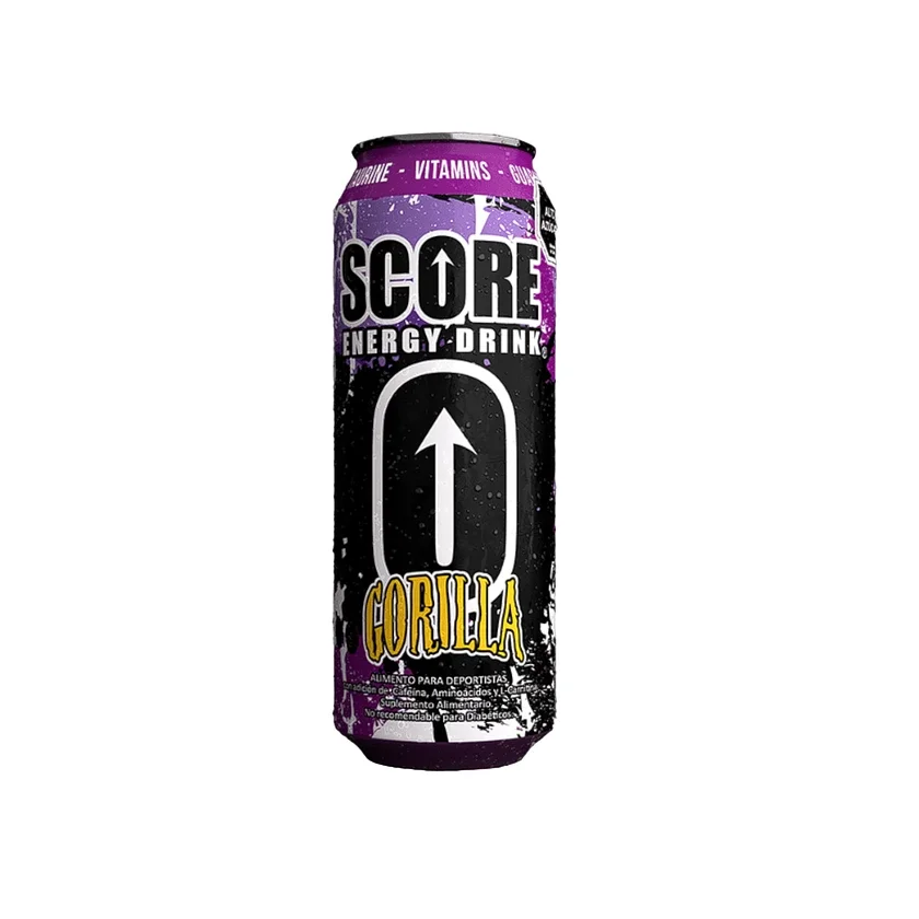 SCORE ENERGY GORILLA NORMAL 500 ML (Morada) (BE007)