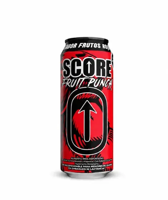 SCORE ENERGY FRUIT PUNCH 473 ml (ROJO) (BE013)