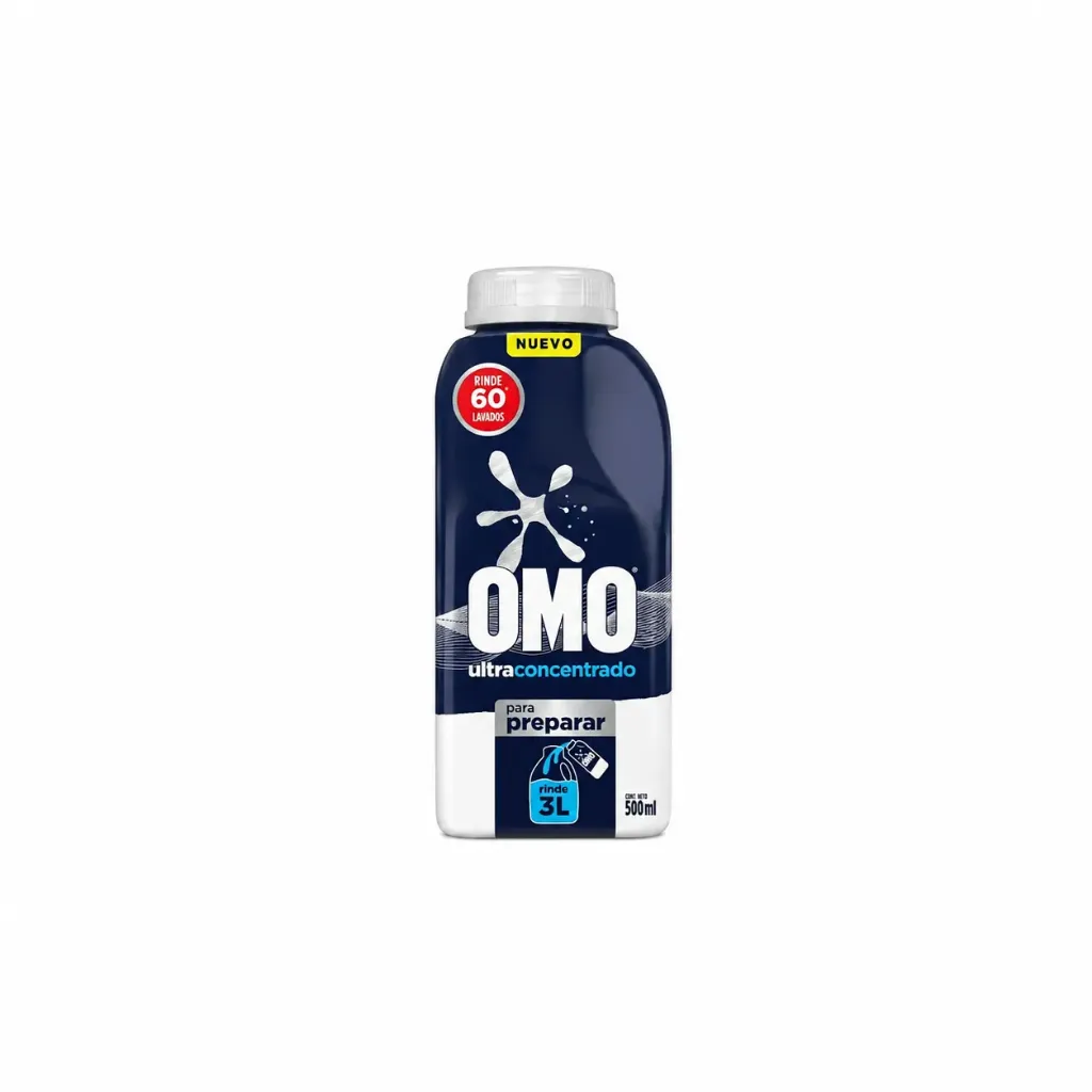 OMO LIQUIDO 500 ML ULTRACONCENTRADO (PARA 3 LITROS) (LH010)