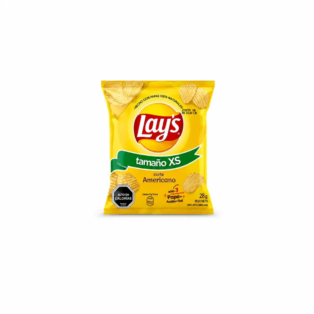 PAPAS LAYS TAMAÑO "XS" 22 GRS (SS005)