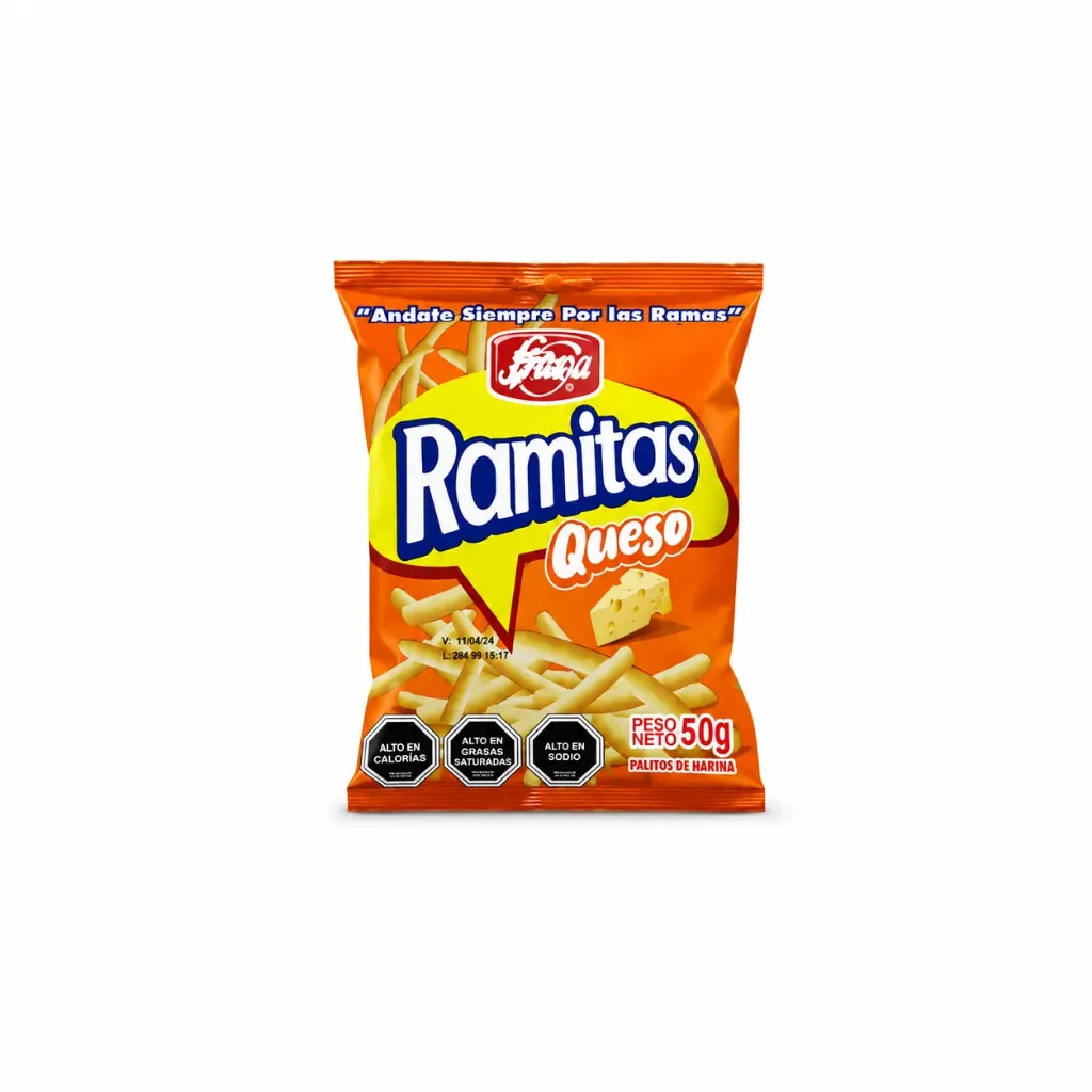 RAMITAS DE QUESO FRUNA 50 GRS (SS006)