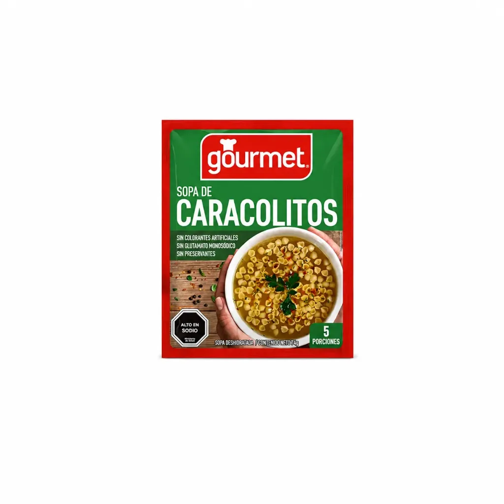 SOPA DE CARACOLITOS 74 GRS (A030)