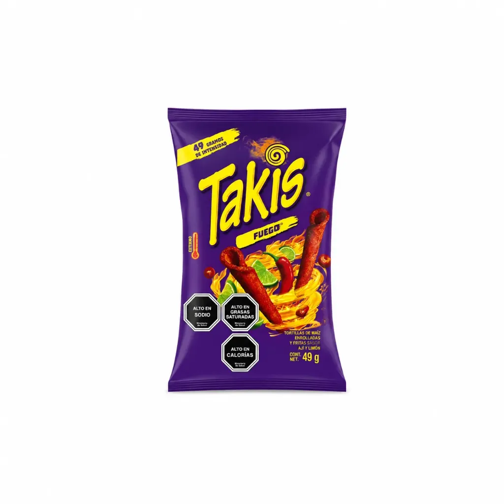 TAKIS FUEGO PICANTE 49 GRS (CHICA) (SS017)